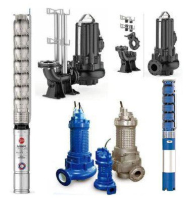 Submersible heavy-duty industrial pumps