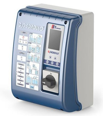 Elektronická jednotka pro ovládání, monitoring a ochranu čerpadel PEDROLLO E1 / E2