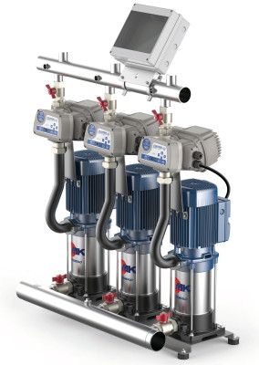 Automatic pressure units with inverter PEDROLLO GP 2 W, GP 3 W