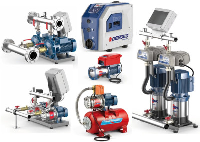Automatic pressure units and pumping units, SMART PUMP, electronic control units