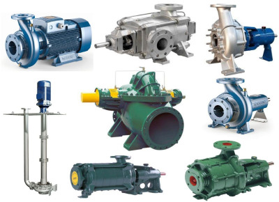 Centrifugal industrial heavy-duty pumps