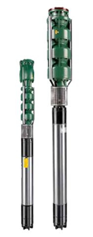 Submersible multistage borehole pump CAPRARI